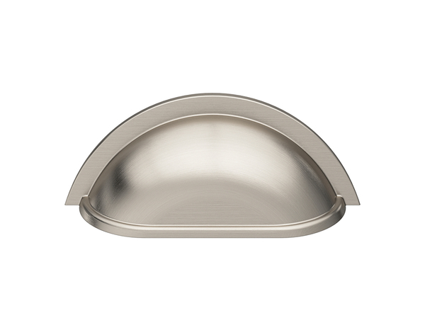 Lot de 6 poignées de meuble "Goderic" - Effet nickel - Entraxe 64 mm - Cooke and Lewis - Brico Dépôt