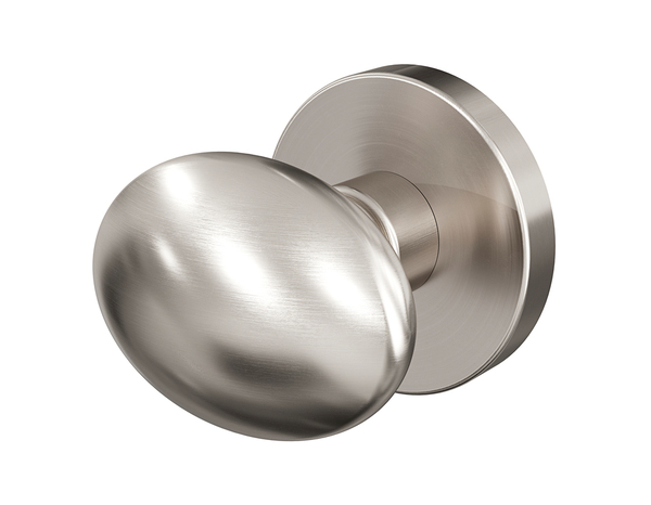 Bouton de porte "Arcles" - Effet nickel - Ø 65 mm - Cooke and Lewis - Brico Dépôt