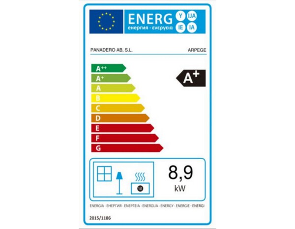 Poêle à bois " Panadero Arpège" Ecodesign - Panadero - Brico Dépôt