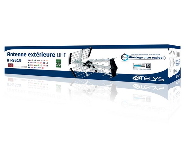 Antenne trinappe 15dB 5G - Optex - Brico Dépôt