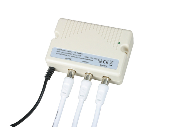 Amplificateur intérieur blindé TNT 2S 5G - Optex - Brico Dépôt