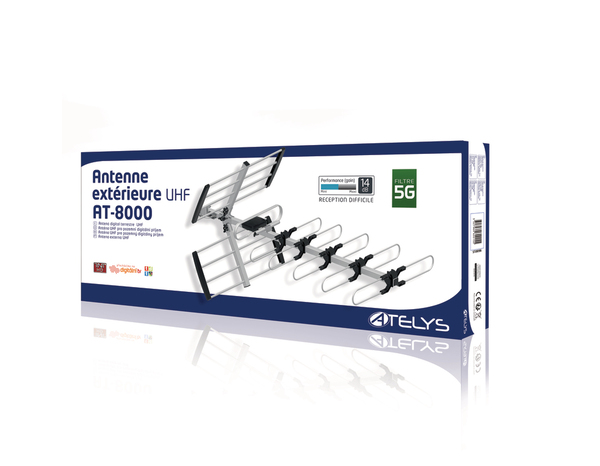 Antenne extérieure 14db 5G - Optex - Brico Dépôt