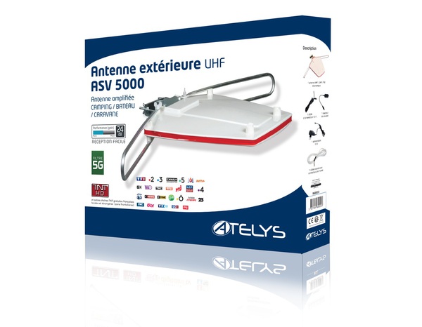 Antenne caravane électronique 5G - Optex - Brico Dépôt