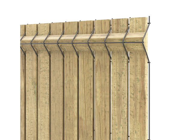 Kit lames bois vert recoupable - H. 173 cm - Brico Dépôt