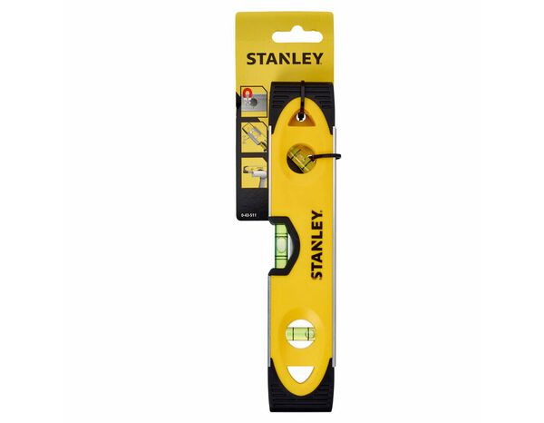 Niveau Torpedo bimatière magnétique 25 cm - Stanley - Brico Dépôt