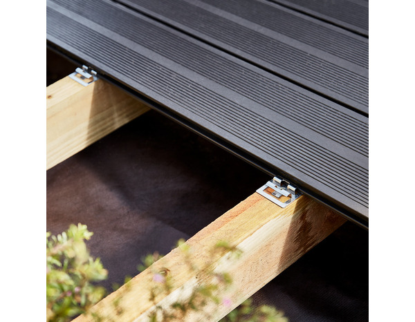 50 clips fixations "Neva" pour terrasse  - Marque BLOOMA - Brico Dépôt