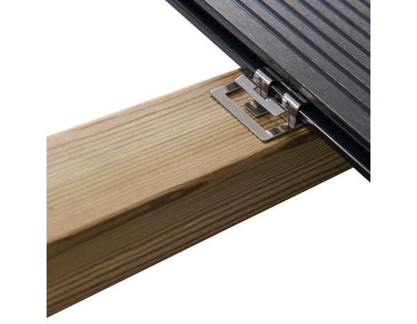 50 clips fixations "Neva" pour terrasse  - Marque BLOOMA - Brico Dépôt