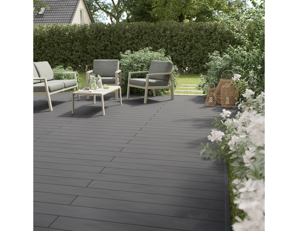 Profilés de finition "Neva Protect" gris moyen - Marque BLOOMA - Brico Dépôt