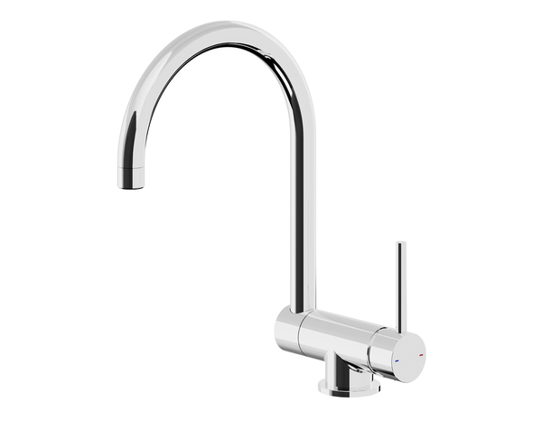 Mitigeur évier de cuisine "Edile" rabattable - Chrome - Cooke and Lewis - Brico Dépôt