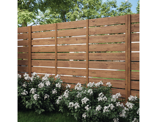 Lame de clôture "Skimia" H. 15 x L. 240 x EP. 2,8 cm - Brico Dépôt