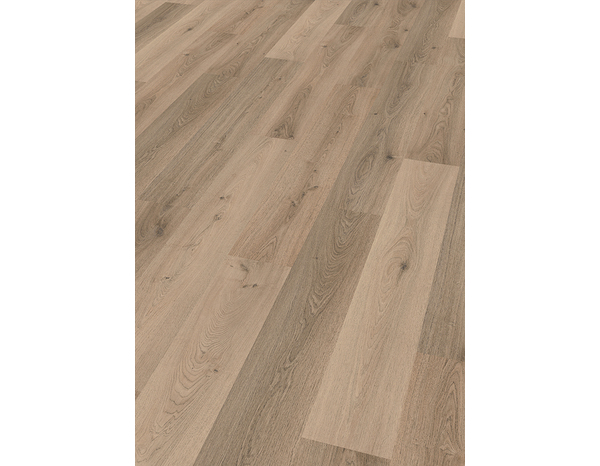 Sol stratifié à clipser aspect chêne clair "Alibaug" - L. 129,2 x l. 19,3 cm. Ép. 7 mm - Cooke and Lewis - Brico Dépôt