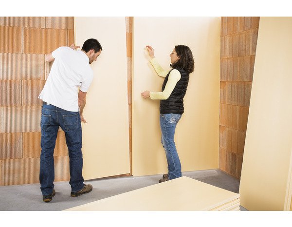 Panneau polystyrène extrudé - L. 2,50 x l. 0,60 m x Ép. 80 mm "XPS" - Brico Dépôt