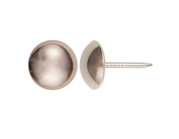 Boite de 100 clous tapissier argent Ø11 mm acier - Brenner - Brico Dépôt