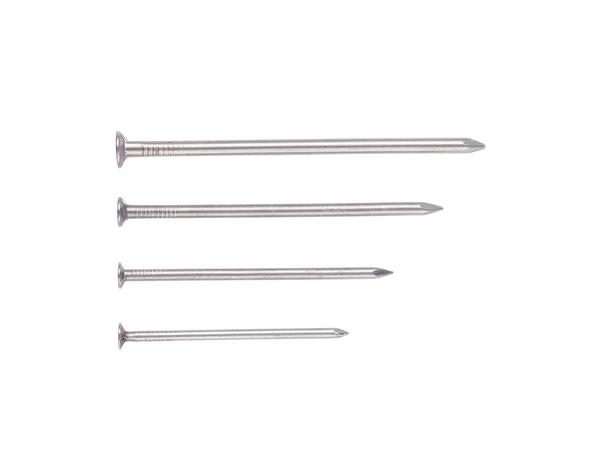 Boite de 2 kg de pointes multi-usages tête plate Ø entre 50 et 80 mm acier au carbone - Brenner - Brico Dépôt