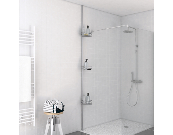 Etagère extensible "Espérance" en acier - Brico Dépôt