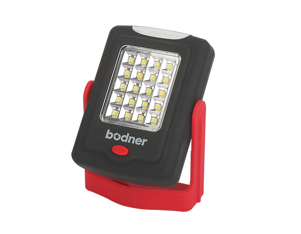 Lampe torche carré LED rouge - 220 lm - Brico Dépôt