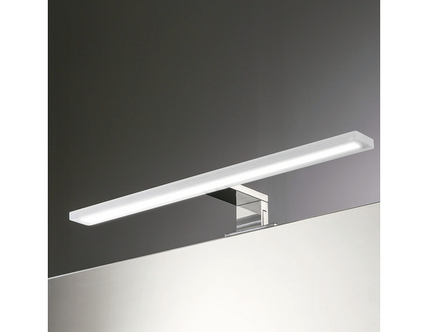 Applique Led chrome P. 11 cm x H. 5 cm x Larg. 30 cm - Brico Dépôt