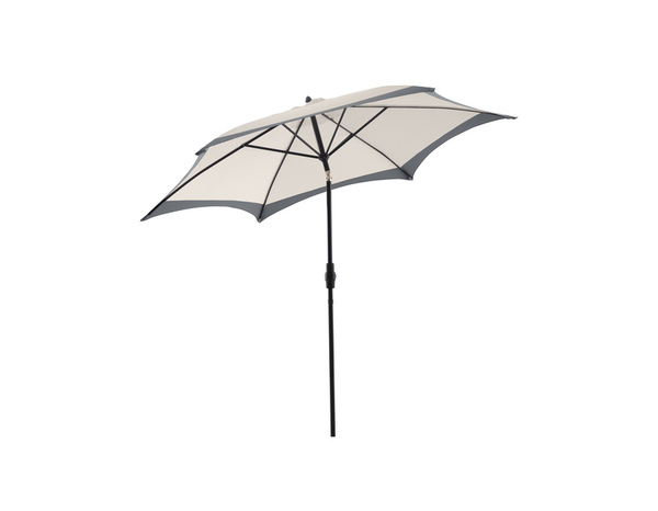 Parasol beige / gris "Tilsa" H. 3 m - Marque BLOOMA - Brico Dépôt