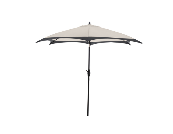 Parasol écru/noir 3 m "Tilsa' - Brico Dépôt