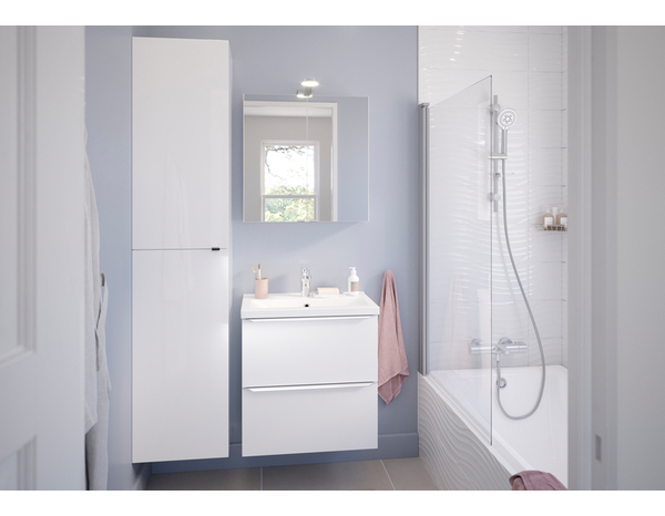 Rangement mural miroir Idalie L. 60 x H. 60 x P. 15 cm - Cooke and Lewis - Brico Dépôt