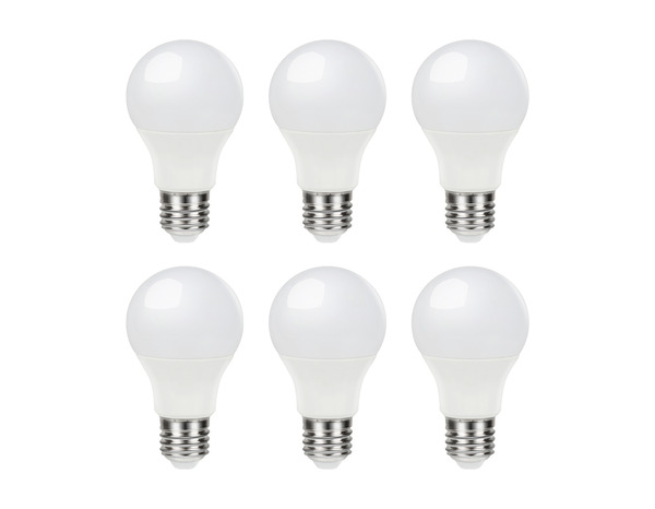 Lot de 6 ampoules E27 806LM 2700K - Brico Dépôt