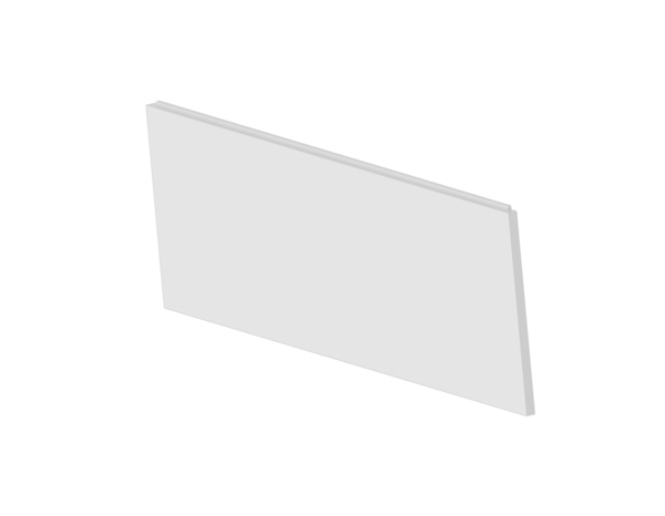 Tablier frontal ABS H. 51 cm x Ep. 2,5 cm x l. 160 cm - Brico Dépôt