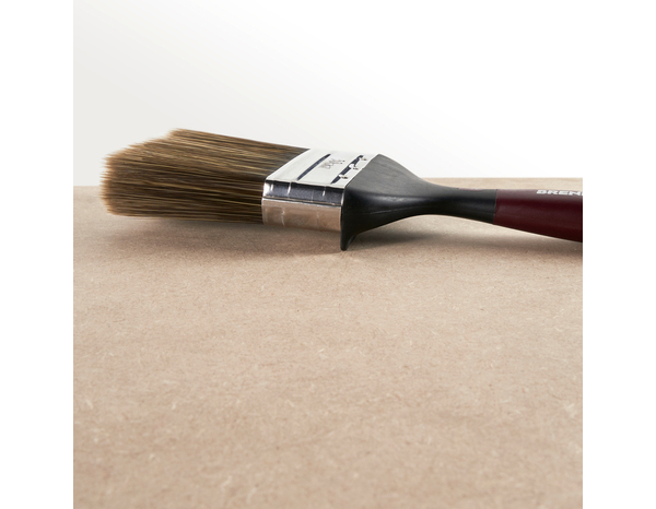Pinceau plat bois et métal 80 mm poils durables - Brenner - Brico Dépôt