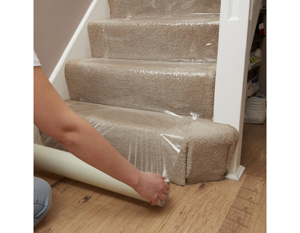 Rouleau de protection adhesif tapis 0,6 x 20 m - Brenner - Brico Dépôt