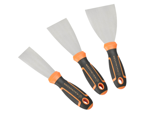 Lot de 3 couteaux à enduire - MAGNUSSON - Brico Dépôt