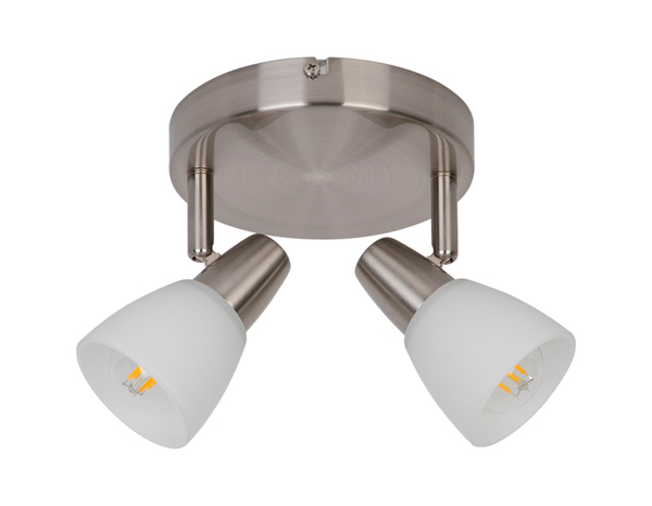 2 Spots E14 chrome - "Adelas" - Cooke and Lewis - Brico Dépôt