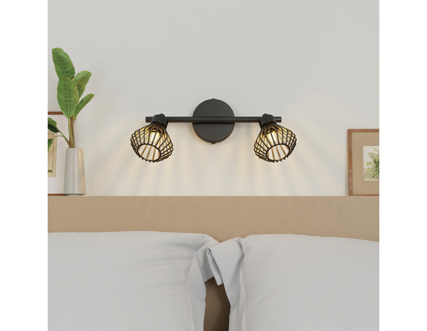 2 Spots G9 noir - "Adelus" - Cooke and Lewis - Brico Dépôt