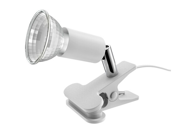 Spot 1xGU10 blanc "Opp" en métal et plastique 7 W 220 - 240V - Brico Dépôt