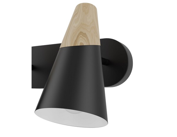 2 Spots E14 noir - "Pacome" - Cooke and Lewis - Brico Dépôt