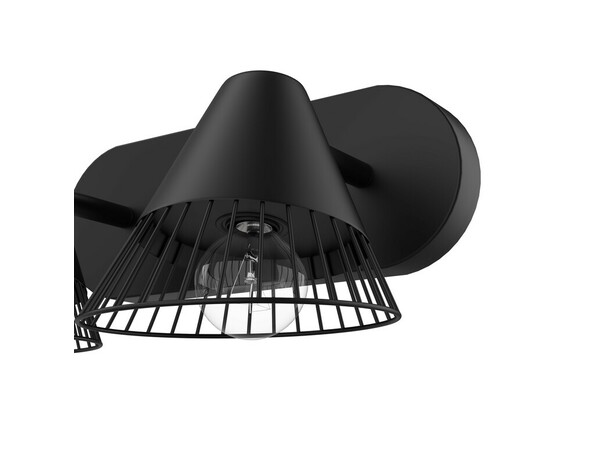 2 Spots E14 noir - "Treville" - Cooke and Lewis - Brico Dépôt