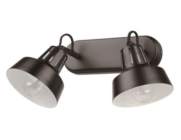 2 Spots E14 noir - "Zoelie" - Cooke and Lewis - Brico Dépôt