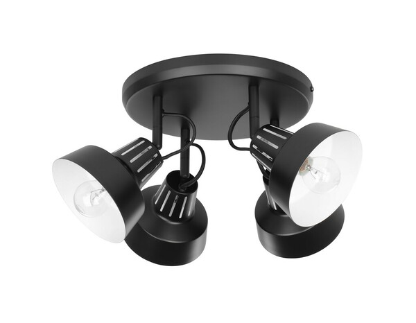 4 Spots E14 noir - "Zoelie" - Cooke and Lewis - Brico Dépôt