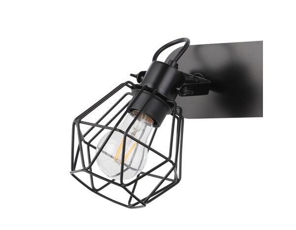 2 Spots noir E27 - "Simion" - Cooke and Lewis - Brico Dépôt