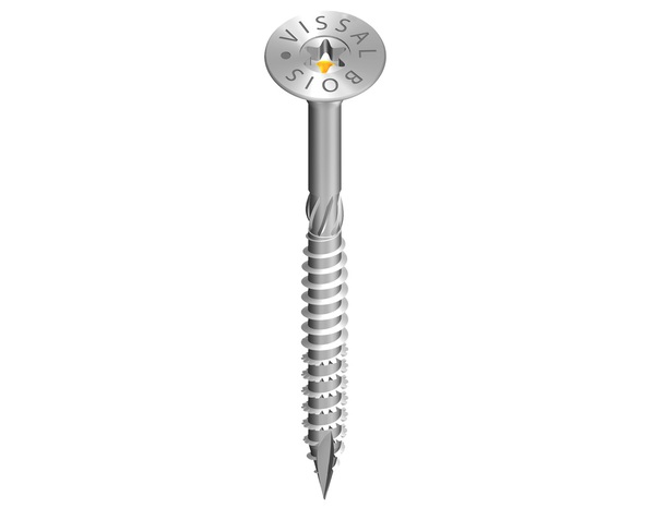 Boite de 500 vis à bois TTAP filet partiel ZN TX20 Ø 4,0 X 50 mm - Brico Dépôt