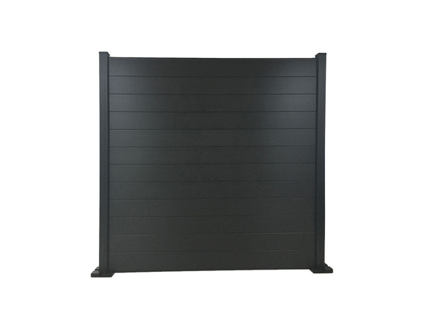 Lot de 3 lames clôture composite L. 1,80 m x H. 15,5 cm x Ep. 2,1 cm - Brico Dépôt