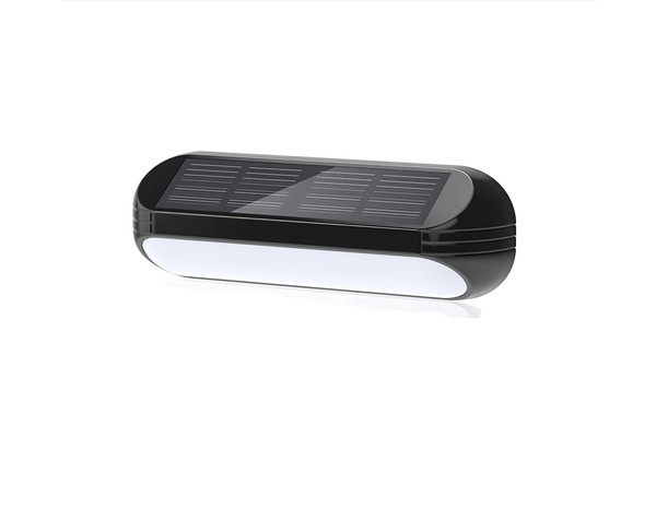 Lampe murale solaire rvb kyf-solar-002 - Brico Dépôt