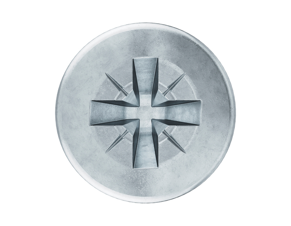 Boite de 2 kg de vis tôle autotaraudeuse tête plate, Philips 4.2 x 19 mm acier carbone - Brenner - Brico Dépôt