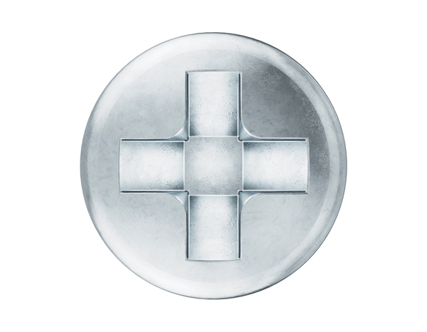 Boite de 2 kg de vis tôle autoforeuse tête plate, Philips 4.2 x 19 mm acier carbone - Brenner - Brico Dépôt