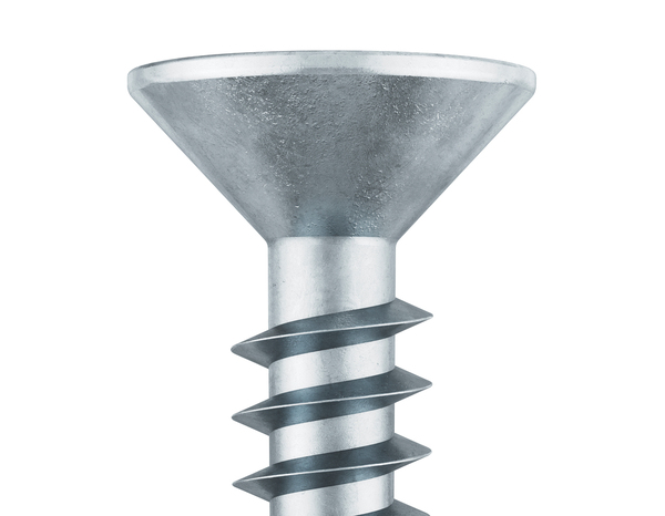 Boite de 2 kg de vis tôle autoforeuse tête fraisée, Philips 4.8 x 38 mm acier carbone - Brenner - Brico Dépôt