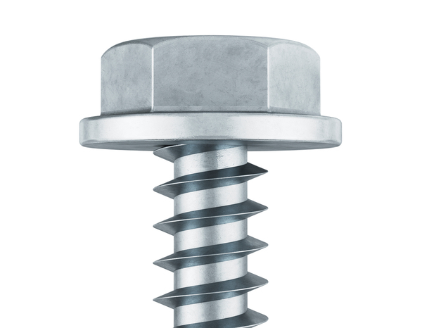 Boite de 2 kg de vis tôle autoforeuse tête hexagonale 4.2 x 16 mm acier carbone - Brenner - Brico Dépôt