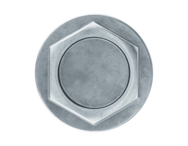 Boite de 2 kg de vis tôle autoforeuse tête hexagonale 5.5 x 25 mm acier carbone - Brenner - Brico Dépôt