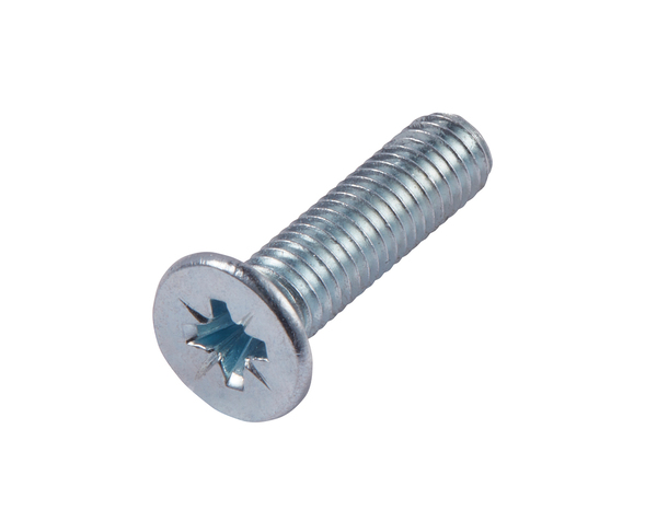 Boite de 2 kg de vis mécaniques tête fraisée plate 4 x 15 mm acier au carbone (classe 4,8) - Brenner - Brico Dépôt