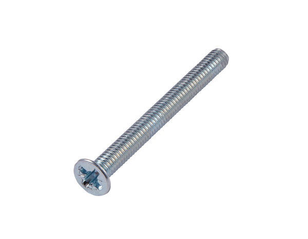 Boite de 2 kg de vis mécaniques tête fraisée plate 4 x 40 mm acier au carbone (classe 4,8) - Brenner - Brico Dépôt