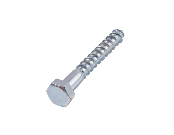 Boite de 2 kg de tirefonds tête hexagonale 8 x 80 mm acier au carbone - Brenner - Brico Dépôt