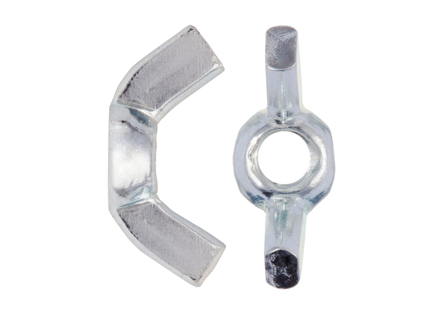 Boite de 2 kg d'écrous à oreilles tête Ø6 mm en acier - Brenner - Brico Dépôt