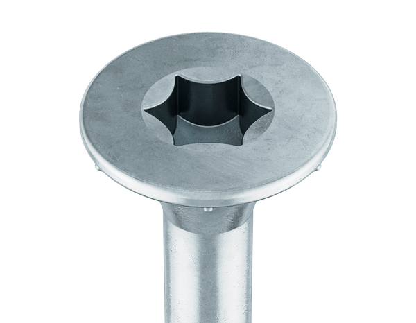 Boite de 2 kg de vis multi-usage tête fraisée, torx 6 x 60 mm - Brenner - Brico Dépôt